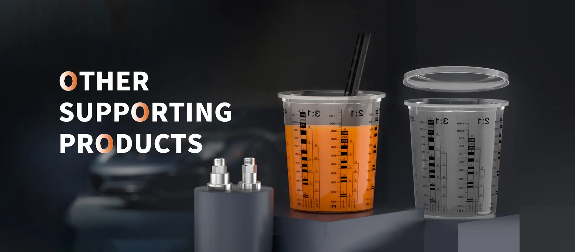 AYSPAT customized Disposable Paint Cup System